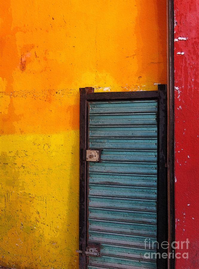 The Blue Door Photograph by Diana Rajala