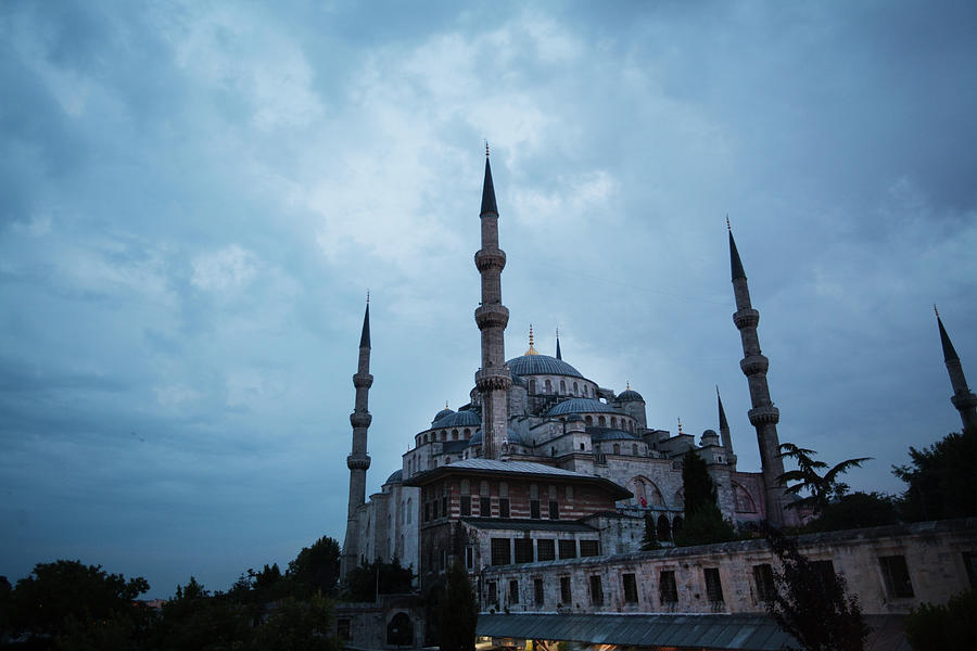The Blue Mosque Photograph by Russell Monk