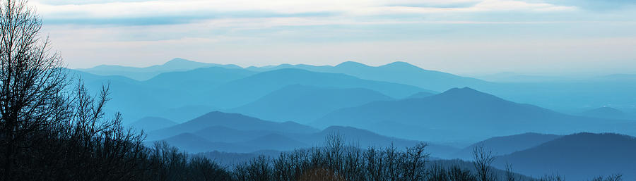The Blue Ridge Mountains by Mark Duehmig The Blue Ridge Mountains by Mark Duehmig