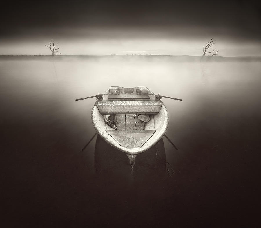 The Boat Of Caron Photograph by Manuel Ponce Luque