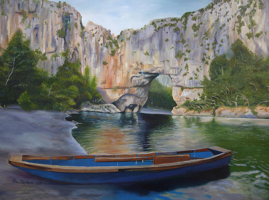 The Boat Painting by Petra Stephens
