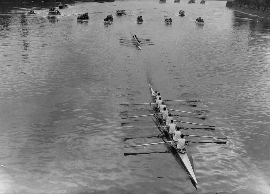 The Boat Race Photograph by Jimmy Sime