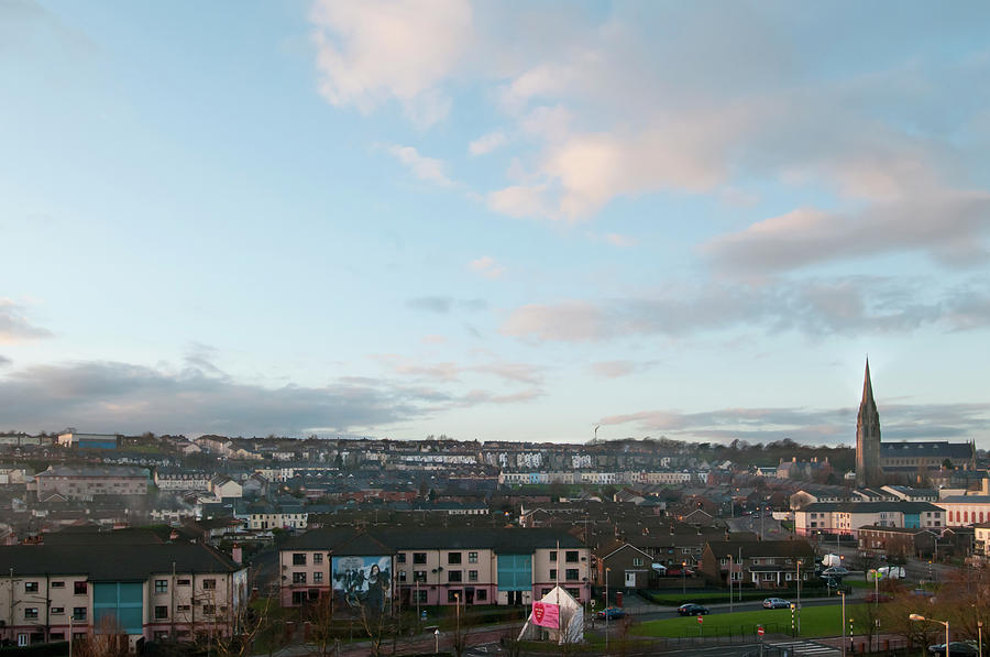 The Bogside Of Derry From The City Wall Photograph by Driendl Group