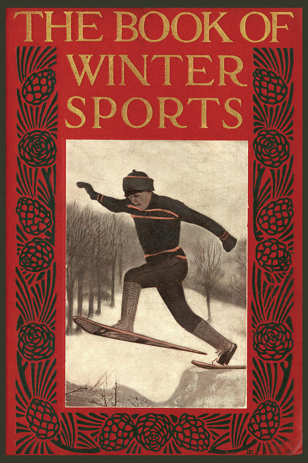 The Book of Winter Sports Painting by E. Arnold