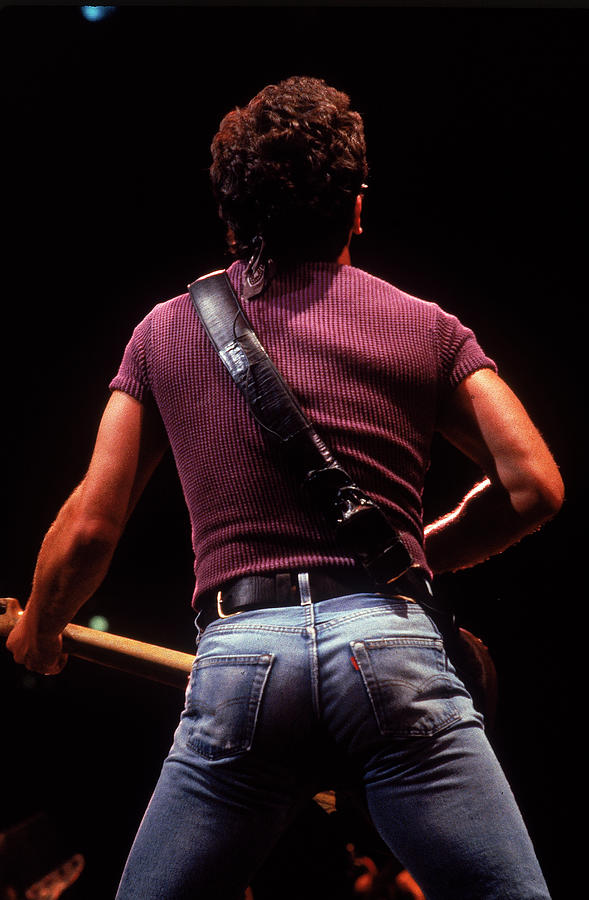 Bruce Springsteen Photograph - The Boss onstage by Dmi