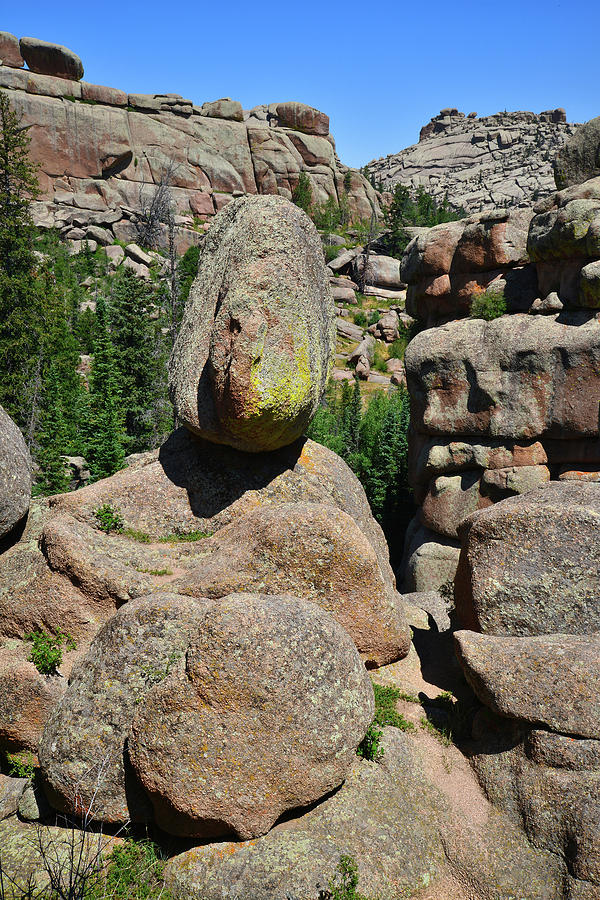 The Boulders of The Vedauwoo Rocks Photograph by Ray Mathis