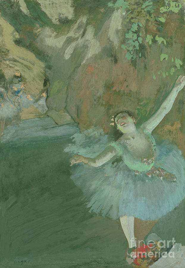 The Bow Of The Star, C.1880 Painting by Edgar Degas