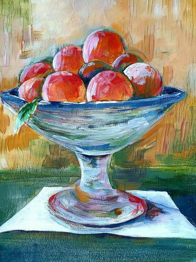 The bowl of Fine Art Fruit Digital Art by Lisa Kaiser