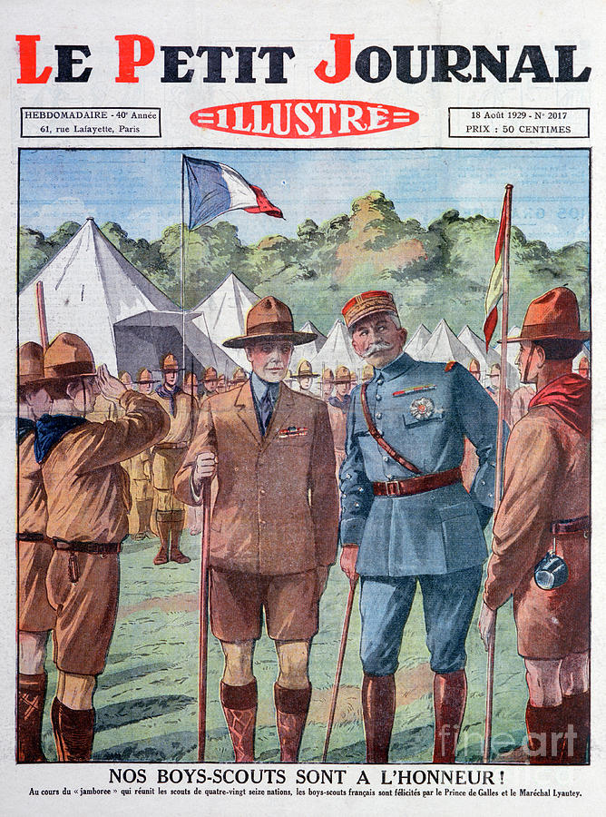 The Boy Scouts Honor, 1929 Drawing by Print Collector