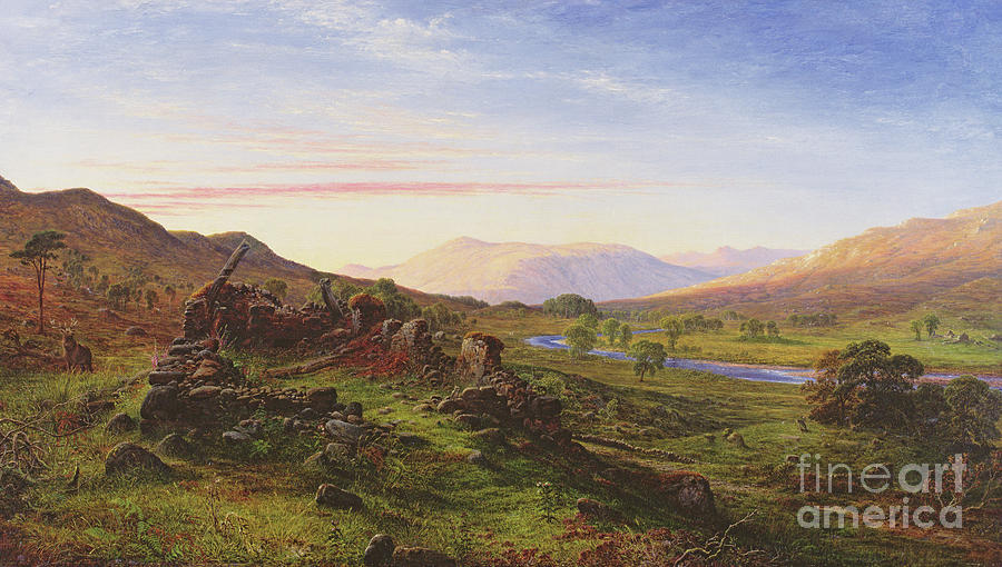 The Braes Of Balquidder, 1860 Painting by Waller Hugh Paton