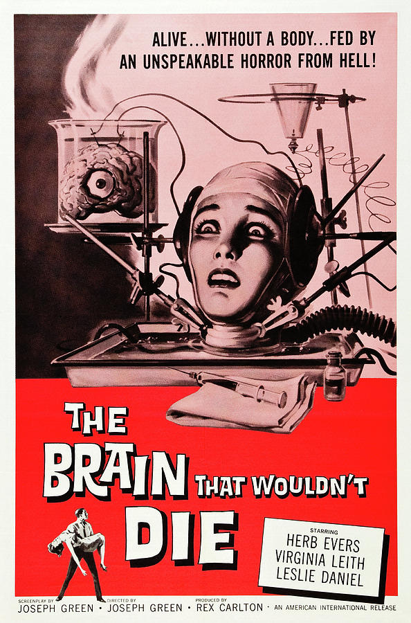 The Brain that Wouldn't Die Painting by William Reynold Brown - Pixels