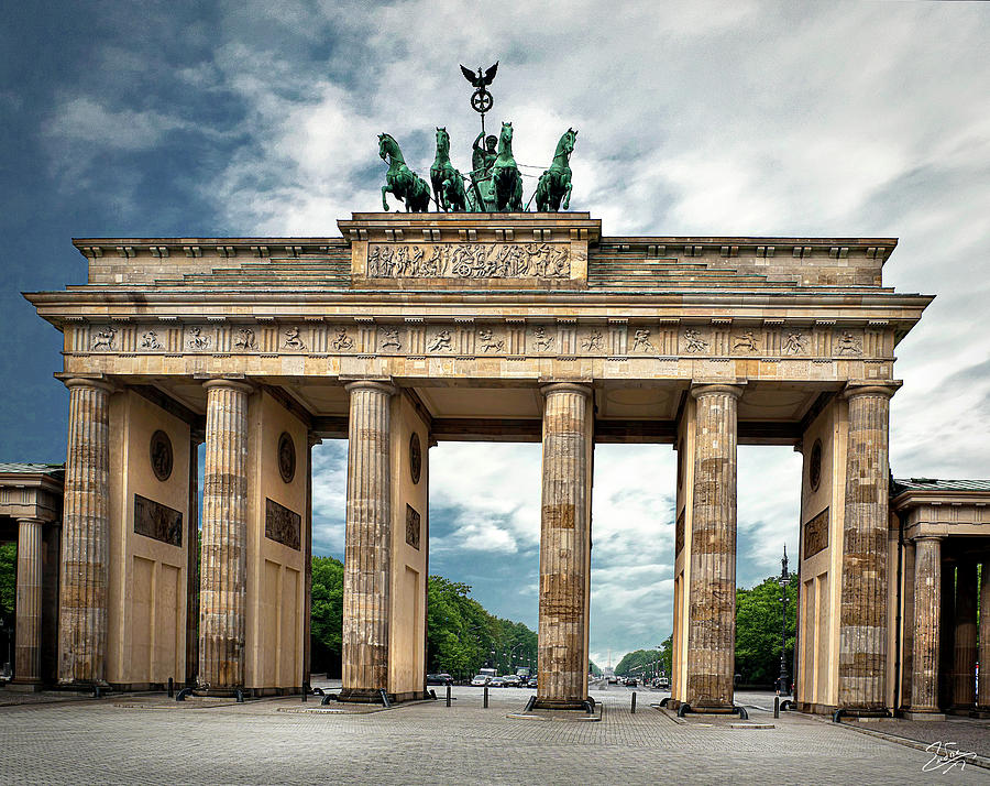The Brandenburg Gate  Photograph by Endre Balogh