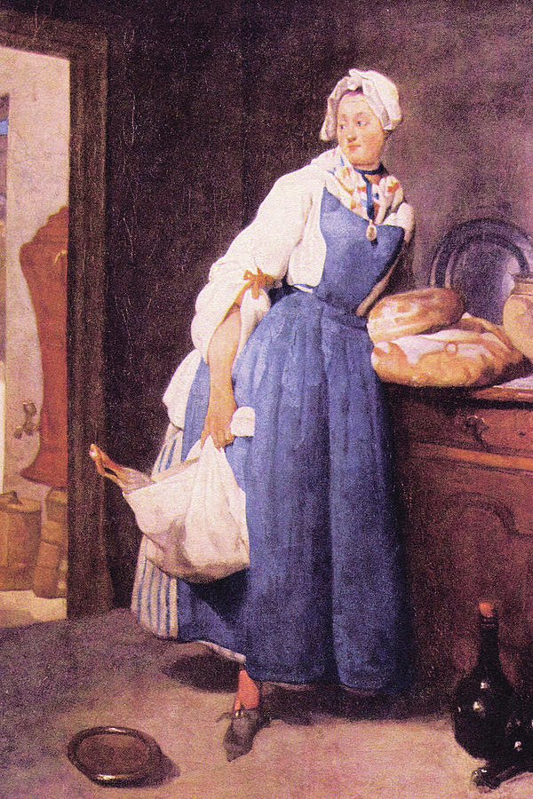 The bread Painting by Jean-Baptiste-Siméon Chardin The bread Painting by Jean-Baptiste-Siméon Chardin