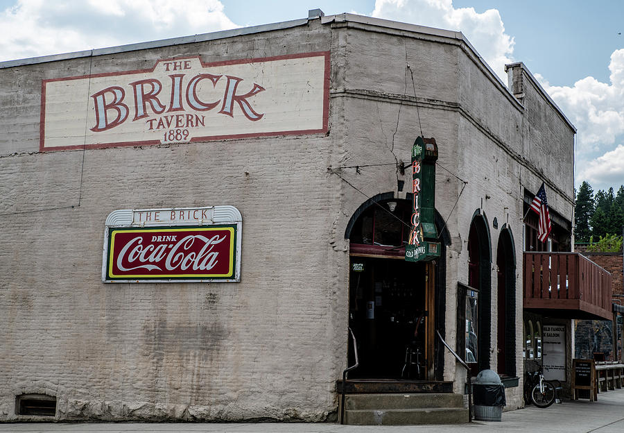 The Brick Tavern Roslyn Washington Photograph By Barbara Embick