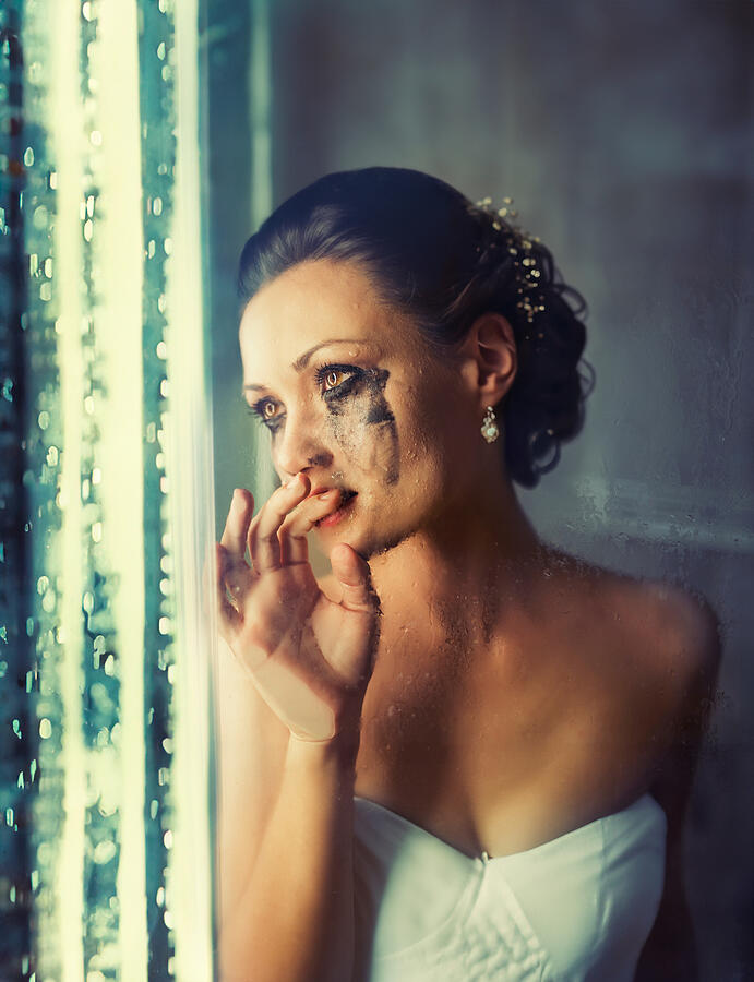 Portrait Photograph - The Bride IIi by Oren Hayman