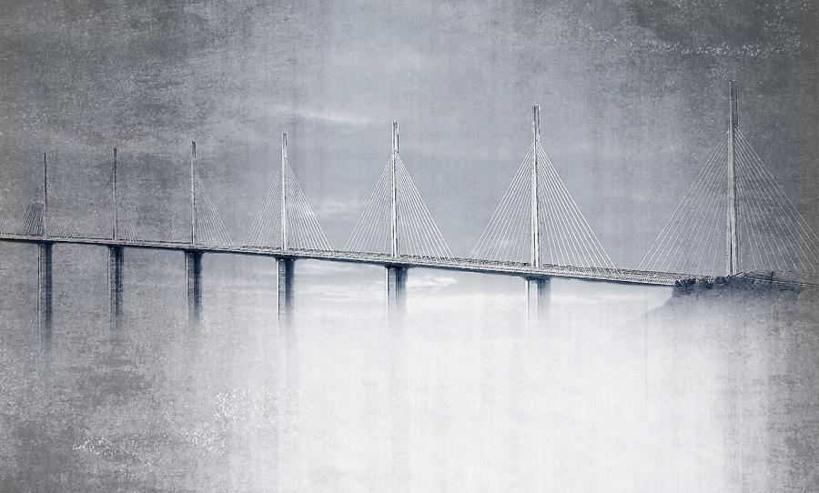 The Bridge Photograph by Anna Cseresnjes