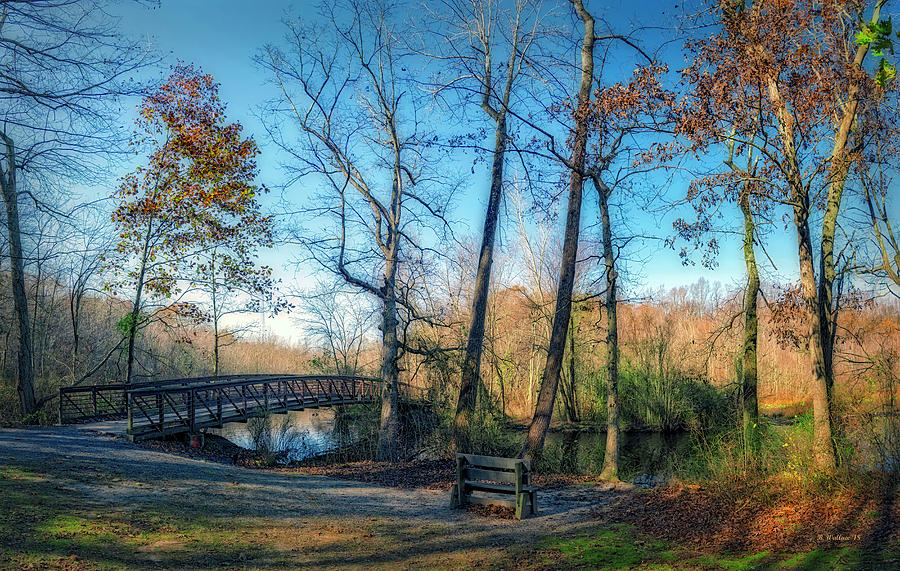 The Bridge At Killens Pond Photograph by Brian Wallace - Fine Art America