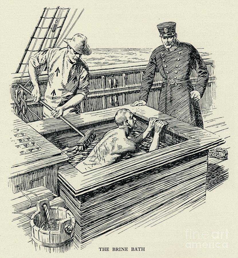 The Brine Bath, 1834, 1934 Drawing by Print Collector