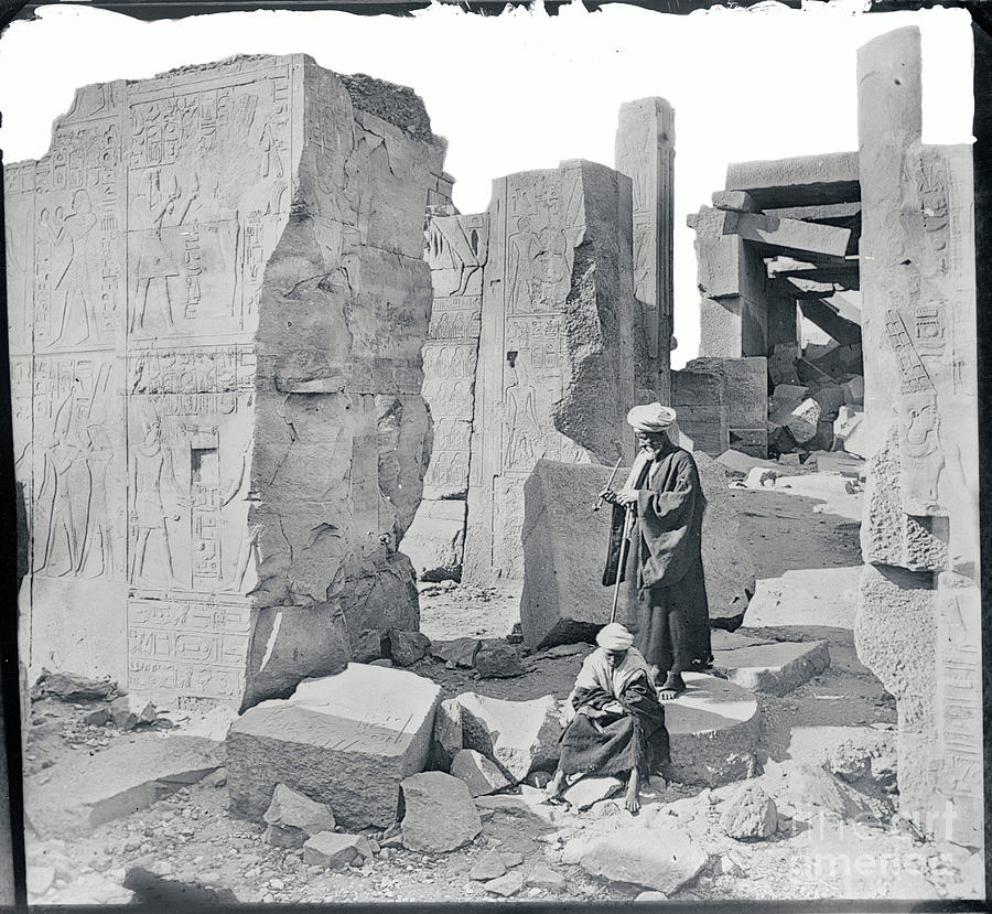 The Broken Gateway At Karnak Photograph by Bettmann