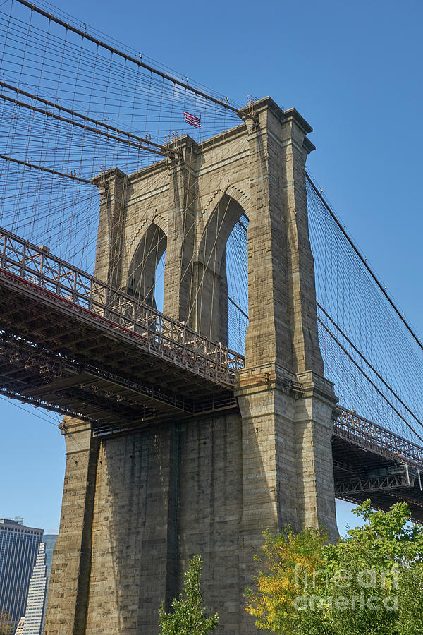 The Brooklyn Bridge Photograph by Brian Kamprath