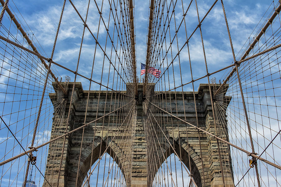 The Brooklyn Bridge Photograph by Robert Bellomy