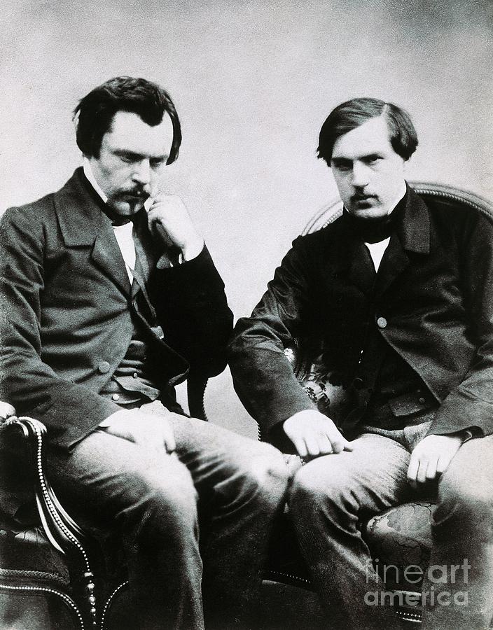 The Brothers De Goncourt Photograph by Nadar