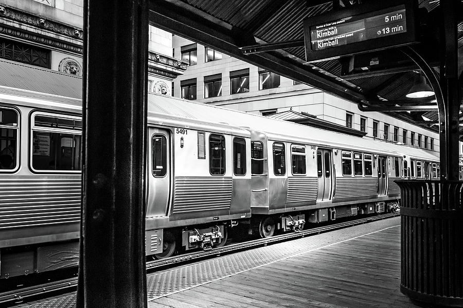 The Brown Line To Kimball Photograph By Jon Heidmann Pixels