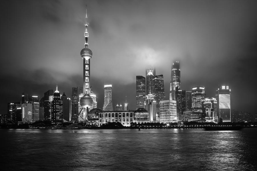 The Bund - Shanghai, China by Steven Liveoak The Bund - Shanghai, China by Steven Liveoak