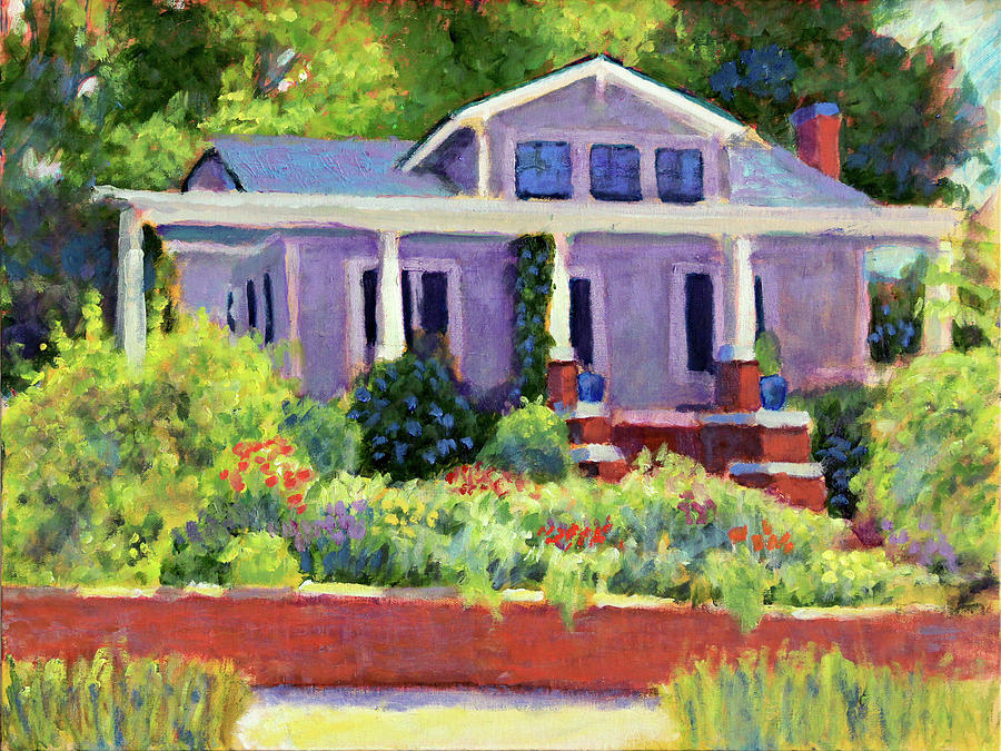 The Bungalow Painting by David Zimmerman