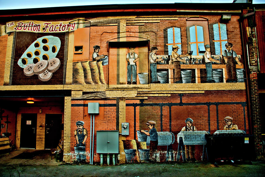 The Button Factory Photograph by Maurice Griffith