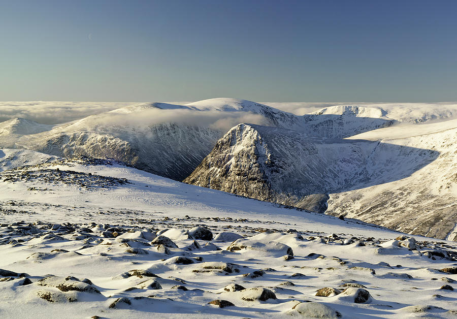 The Cairngorms In Winter Photograph by Duncan Shaw