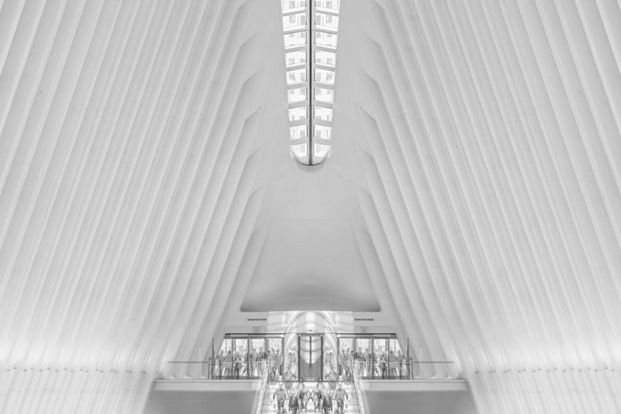 The Calatrava World Trade Center Transportation Hub Photograph by Joshua Raif