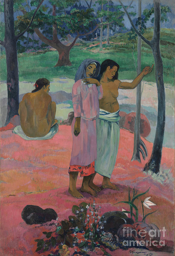 Paul Gauguin Painting - The Call, 1902 By Gauguin by Paul Gauguin