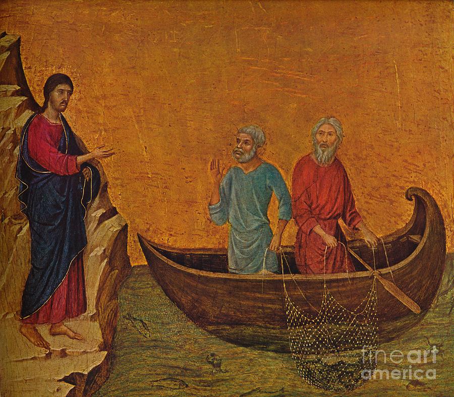 The Calling Of The Apostles Peter Drawing by Print Collector The Calling Of The Apostles Peter Drawing by Print Collector