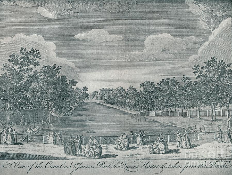 The Canal In St Drawing by Print Collector