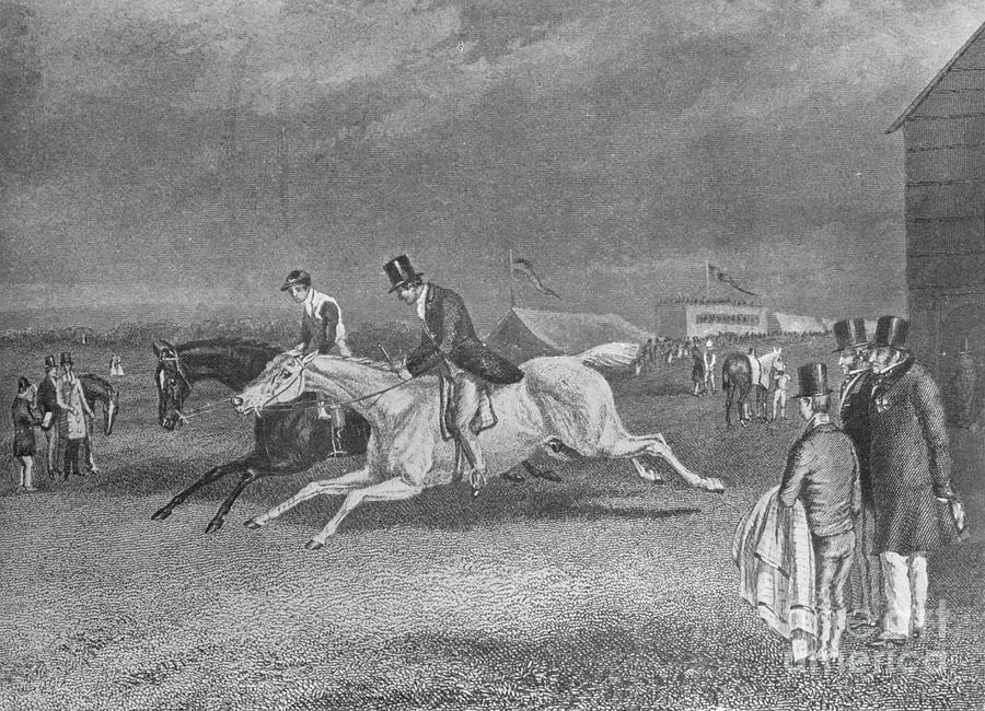 The Canter Drawing by Print Collector