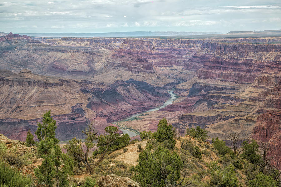 The Canyon and the River Photograph by John M Bailey