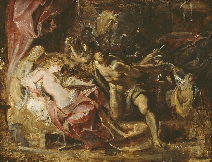 The Capture of Samson Painting by Peter Paul Rubens