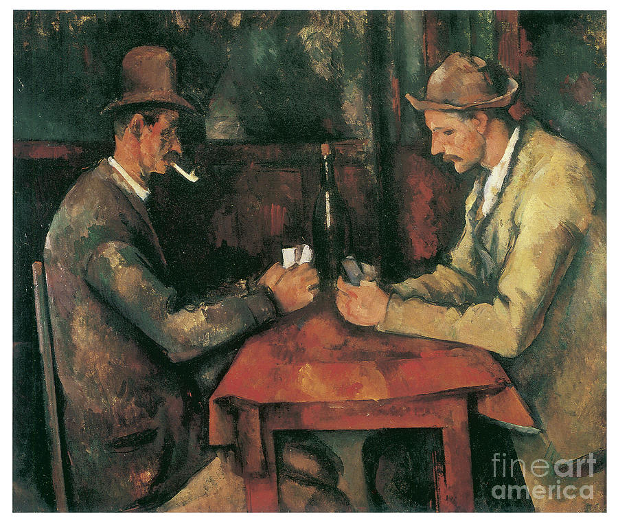 The Cardplayers by PAUL CEZANNE The Cardplayers by PAUL CEZANNE