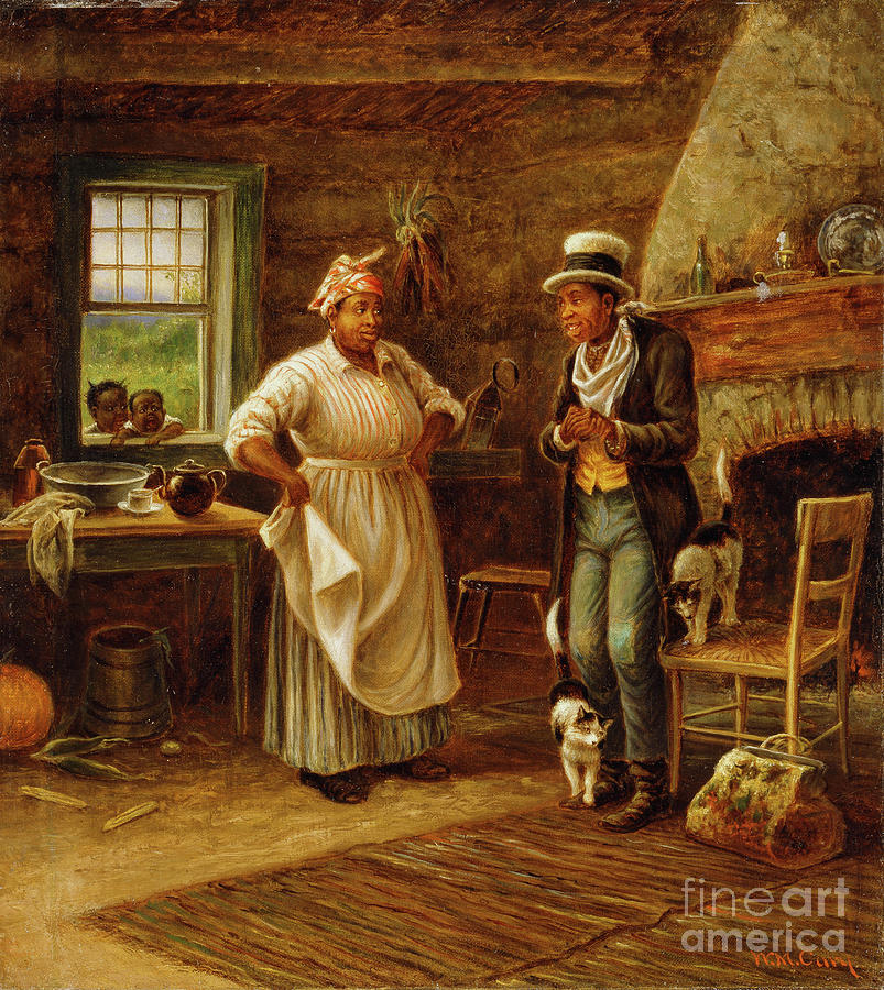 The Carpetbagger Painting by William De La Montagne Cary - Fine Art America