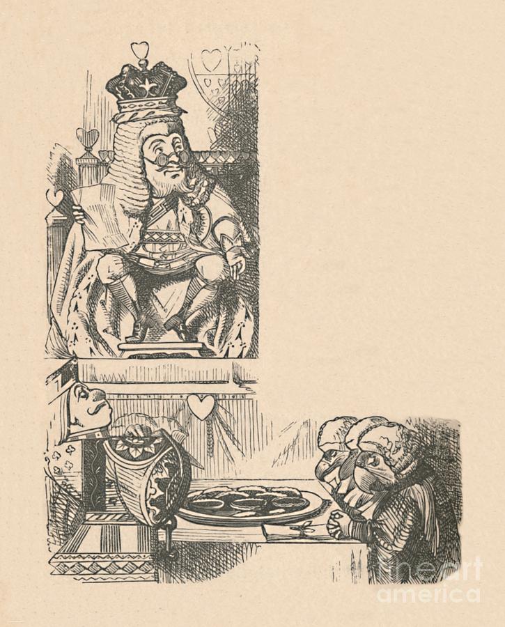 The Case Of The Tarts, 1889 Drawing by Print Collector