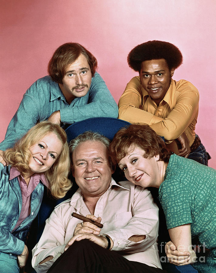 The Cast Of All In The Family Photograph by Bettmann