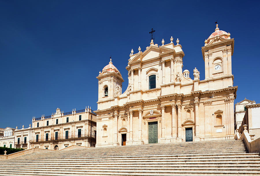 The Cathedral Of Noto Photograph by Jorg Greuel