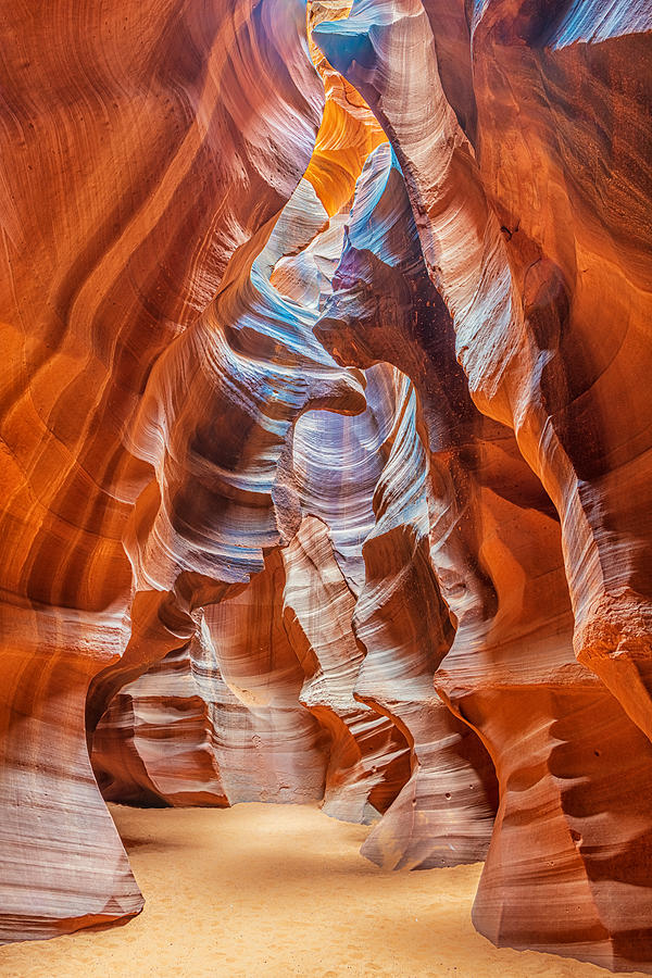 Antelope Canyon Photograph - The Cathedral Room by Jeffrey C. Sink