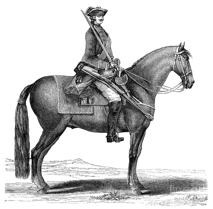 The Cavalier, 1885 Drawing by Print Collector