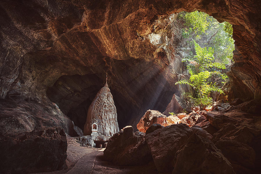The Cave Photograph by Milton Louiz