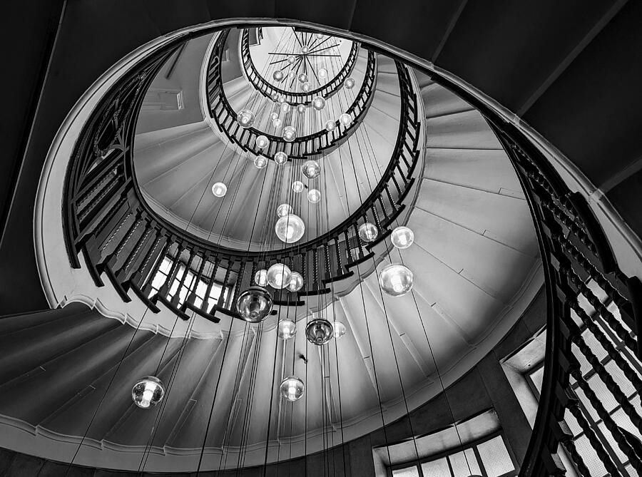 The Cecil Brewer Staircase IIi Photograph by Elizabeth Allen