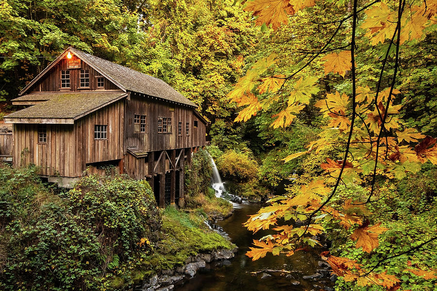 The Cedar Creek Grist Mill #1 Photograph by Patrick Campbell