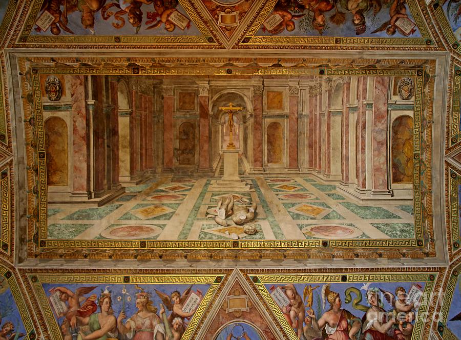 The Ceiling Of The Constantine Room The Fall Of The Idols And The Triumph Of Christianity 1582 6533