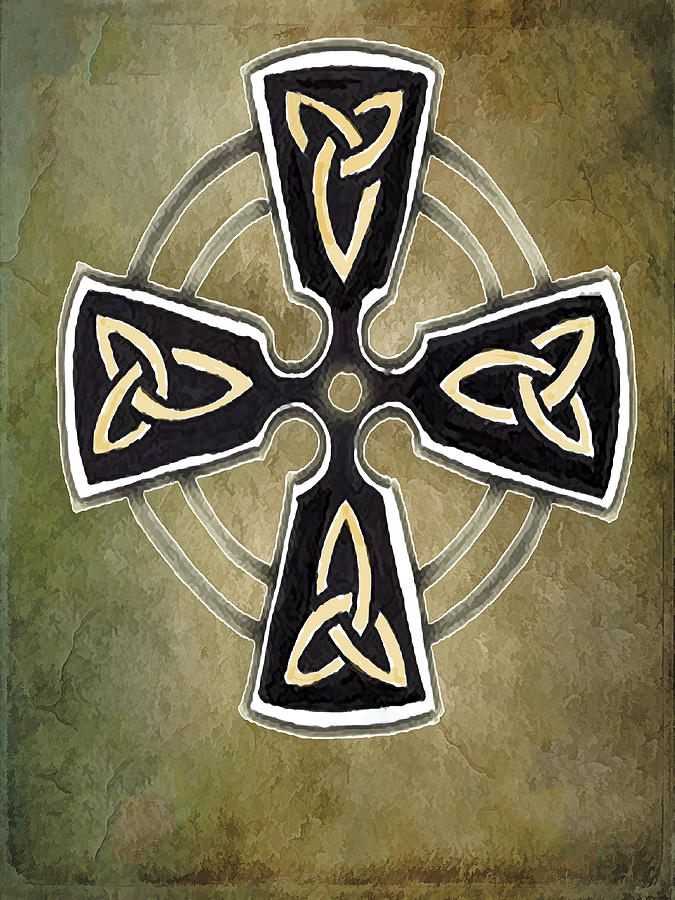 The Celtic Cross  Digital Art by Kandy Hurley